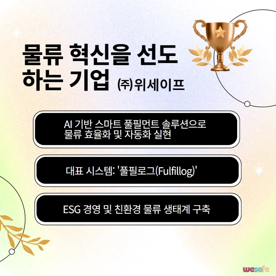㈜위세이프 (풀필로그), '2024 창업보육 성과발표회' 중소벤처기업부 장관 표창 수상 설명 이미지 15