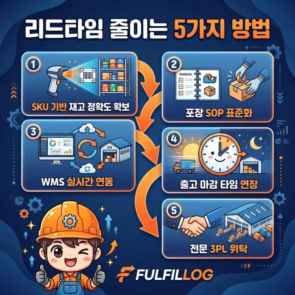 03접수-수령 간격을 줄이는 5가지 실전 방법 설명 이미지