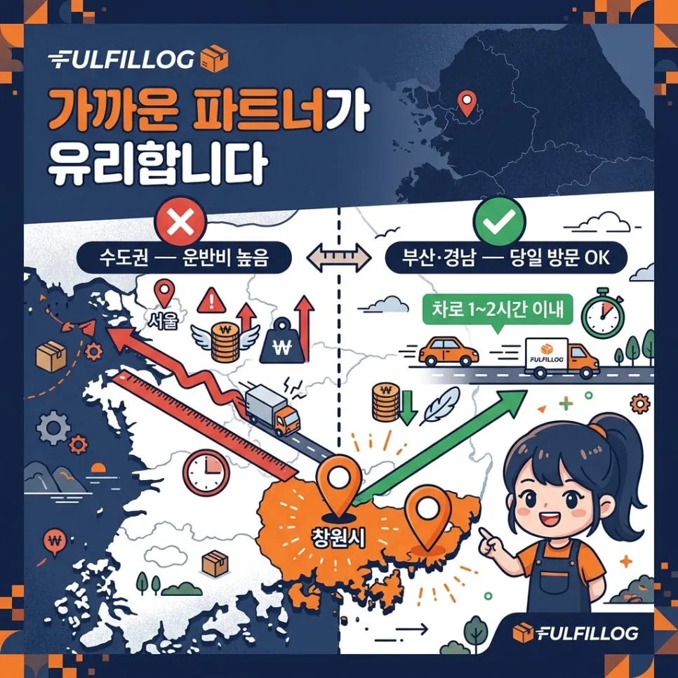 창원 배송대행,지역 환경을 알아야 유리합니다 설명 이미지