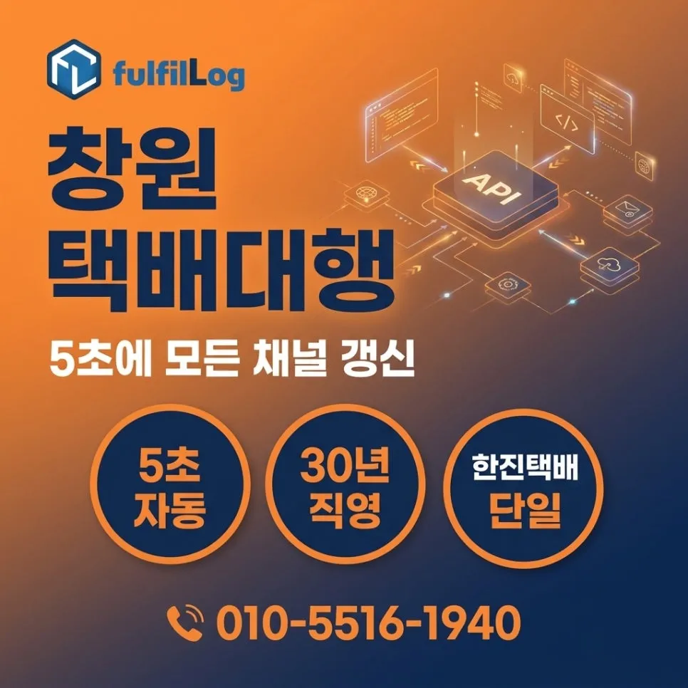 창원 택배대행 자동화 문의 설명 이미지