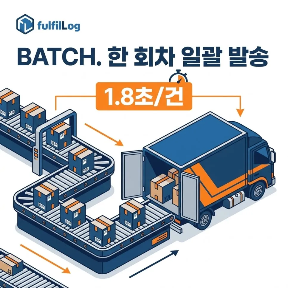 단계 4. 한 회차 일괄 발송 설명 이미지