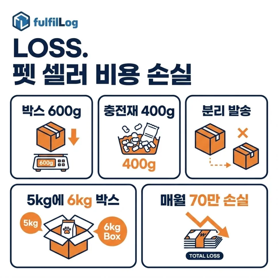 펫 셀러가 흘리는 비용 손실의 진짜 원인 설명 이미지