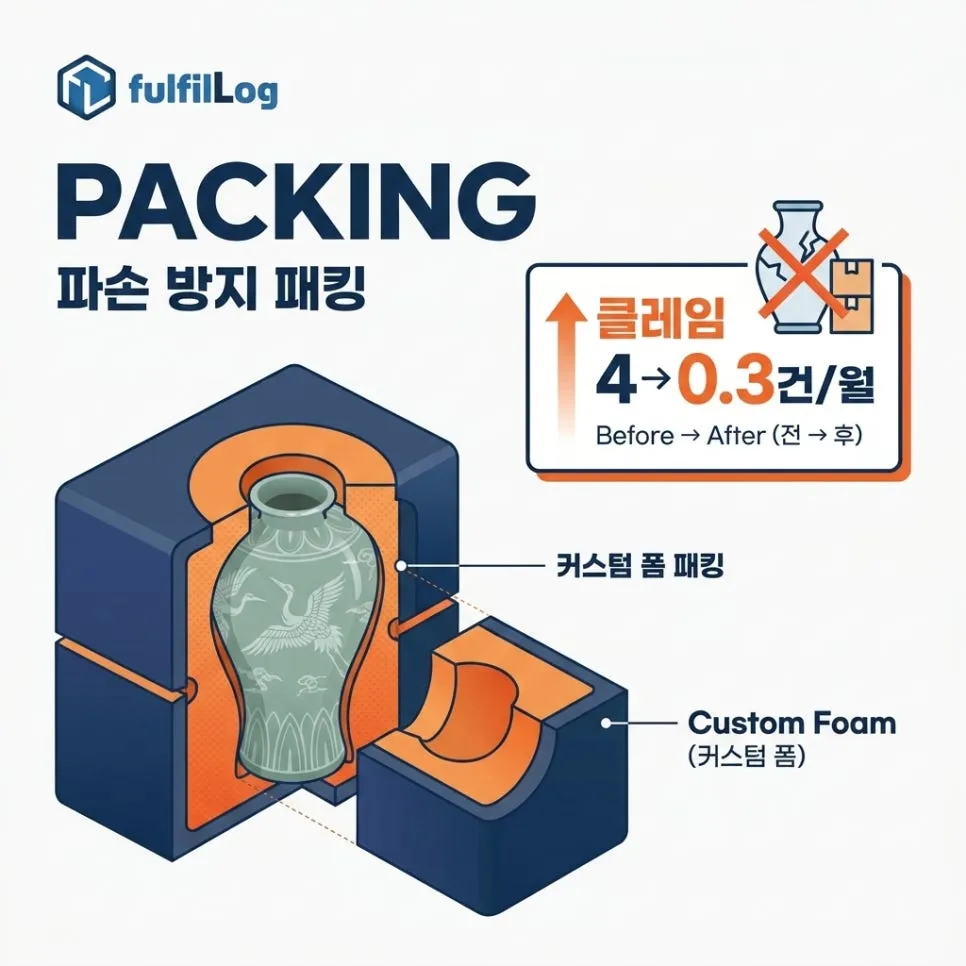 단계 3. 파손 방지 패킹 설명 이미지