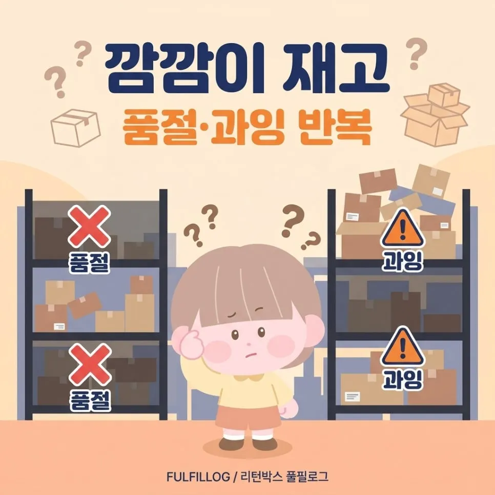 안 보이는 재고가 사고를 부릅니다 설명 이미지