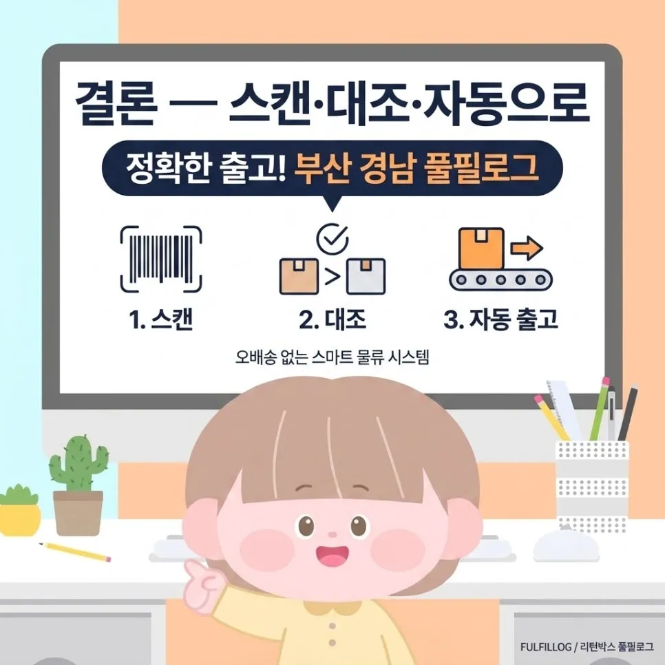 결론 — '스캔·대조·자동'으로 판단하세요 설명 이미지