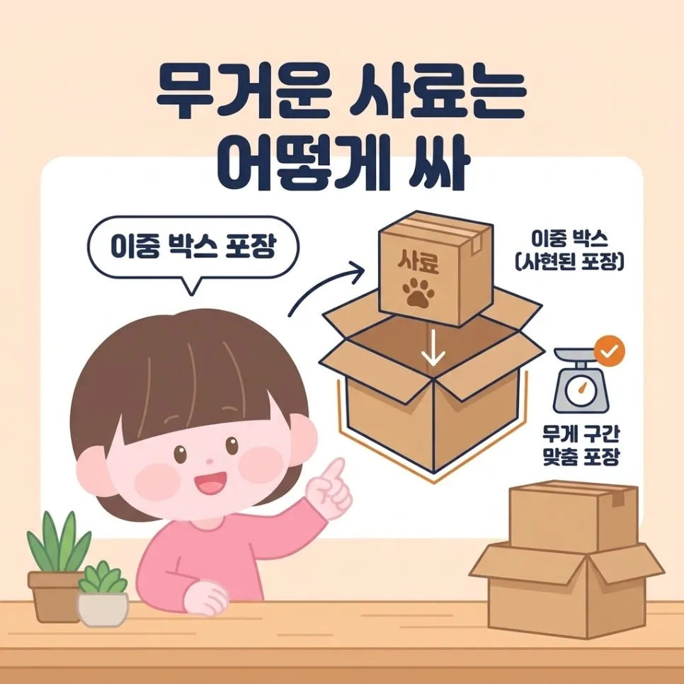 반려동물 풀필먼트 상온 사료·간식 중량 포장 기준 (2026) 설명 이미지