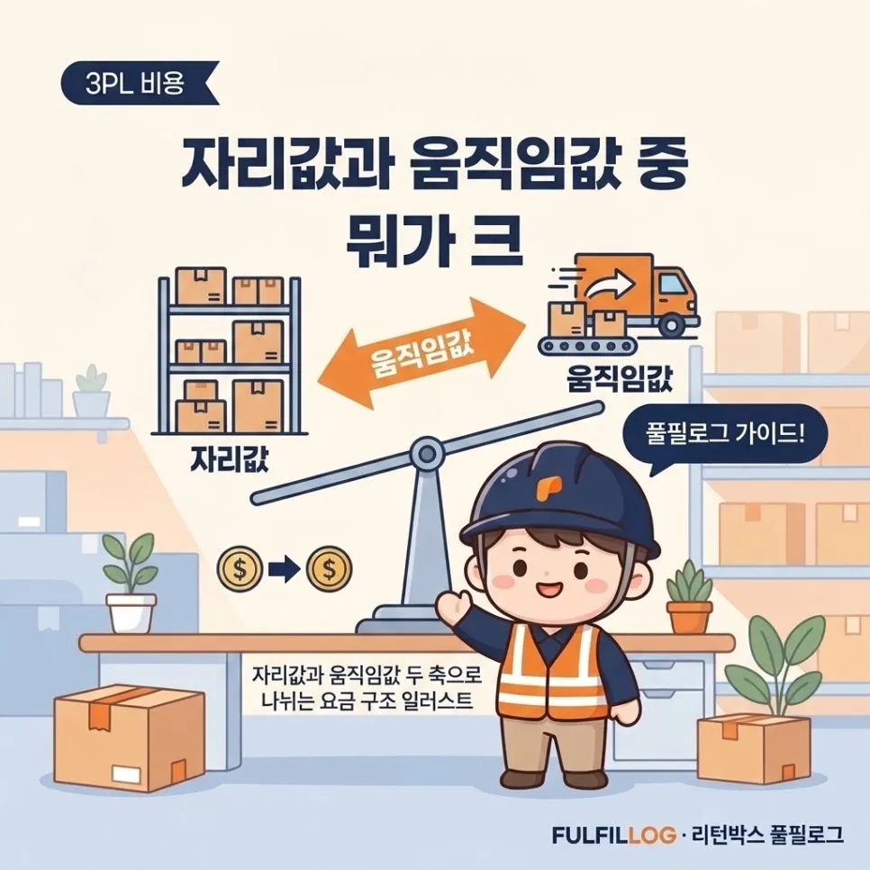 3PL 비용 보관료·출고비 구조 한눈에 정리 (2026) 설명 이미지