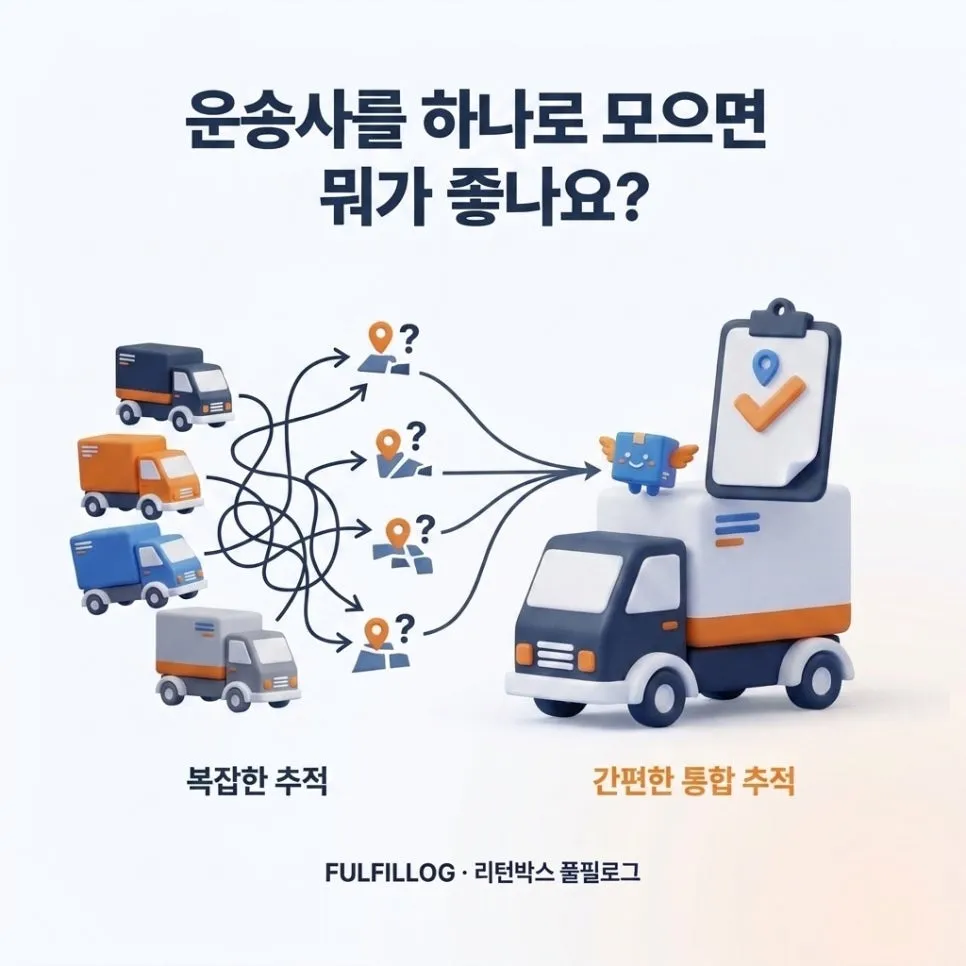 부산 배송대행 택배사 단일화로 사고 추적 단순화 (2026) 설명 이미지