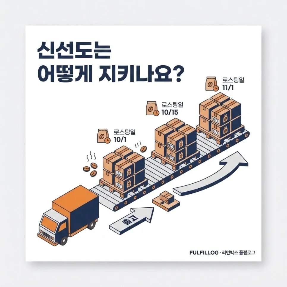 원두커피 풀필먼트 로스팅일·방습 상온 보관법 (2026) 설명 이미지