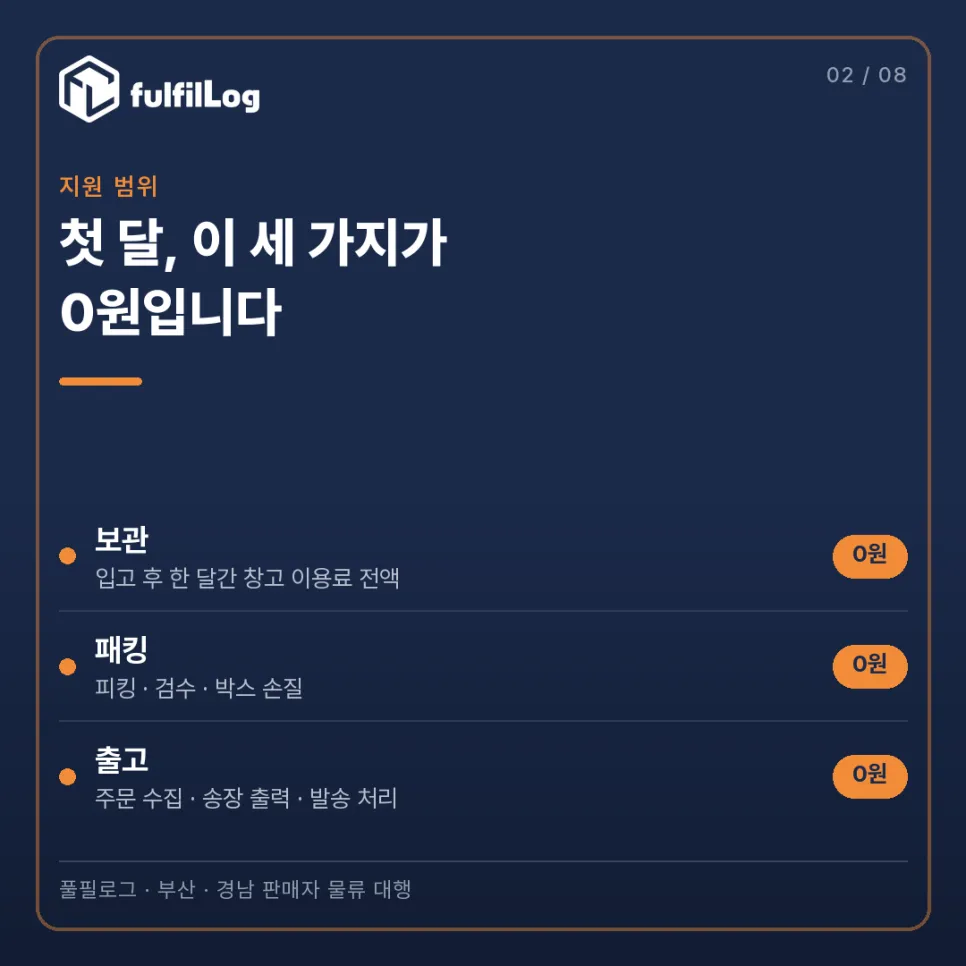 첫 달, 어떤 비용을 지원하나요 설명 이미지