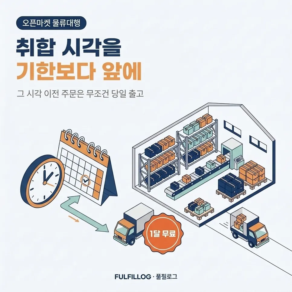 발송 기한은 이렇게 지킵니다 설명 이미지