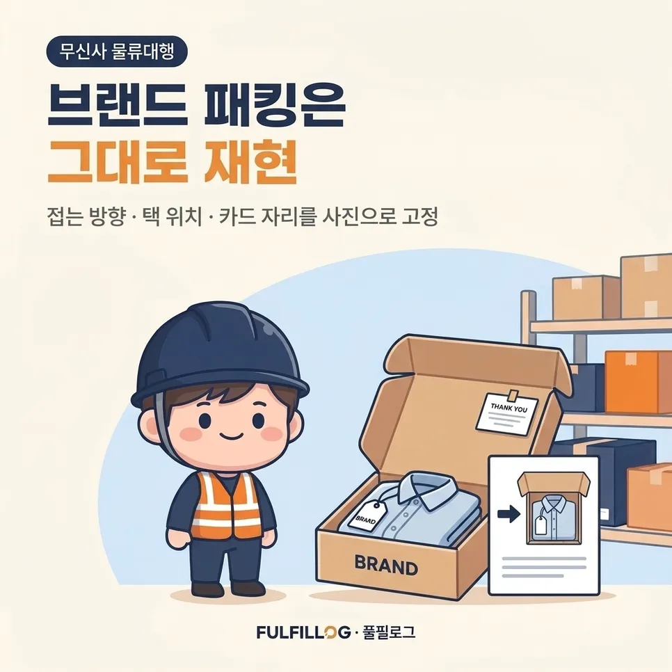 브랜드 패킹은 그대로 재현됩니다 설명 이미지