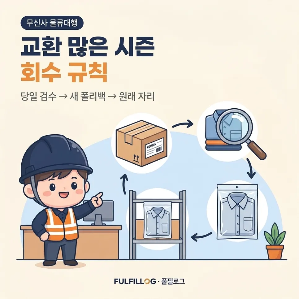 교환이 많은 시즌을 넘기는 회수 규칙 설명 이미지